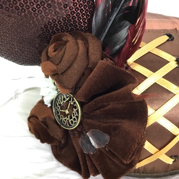 Disney STEAM PUNK EARS MICKEY MINNIE - Picture 5 of 6